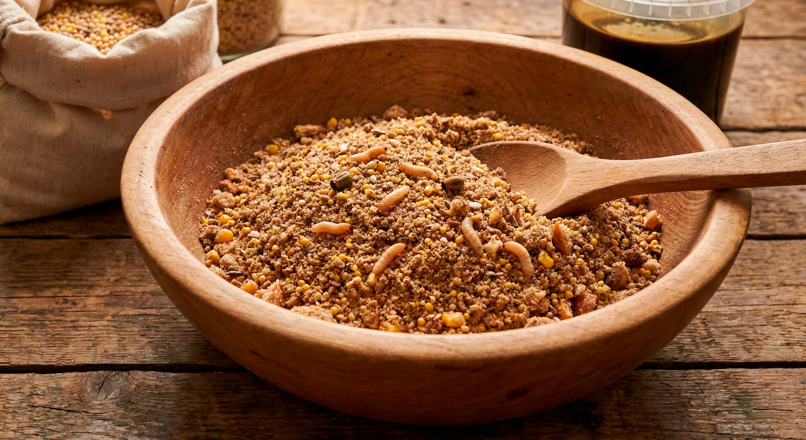 Прикормочная смесь для ловли леща в ведре