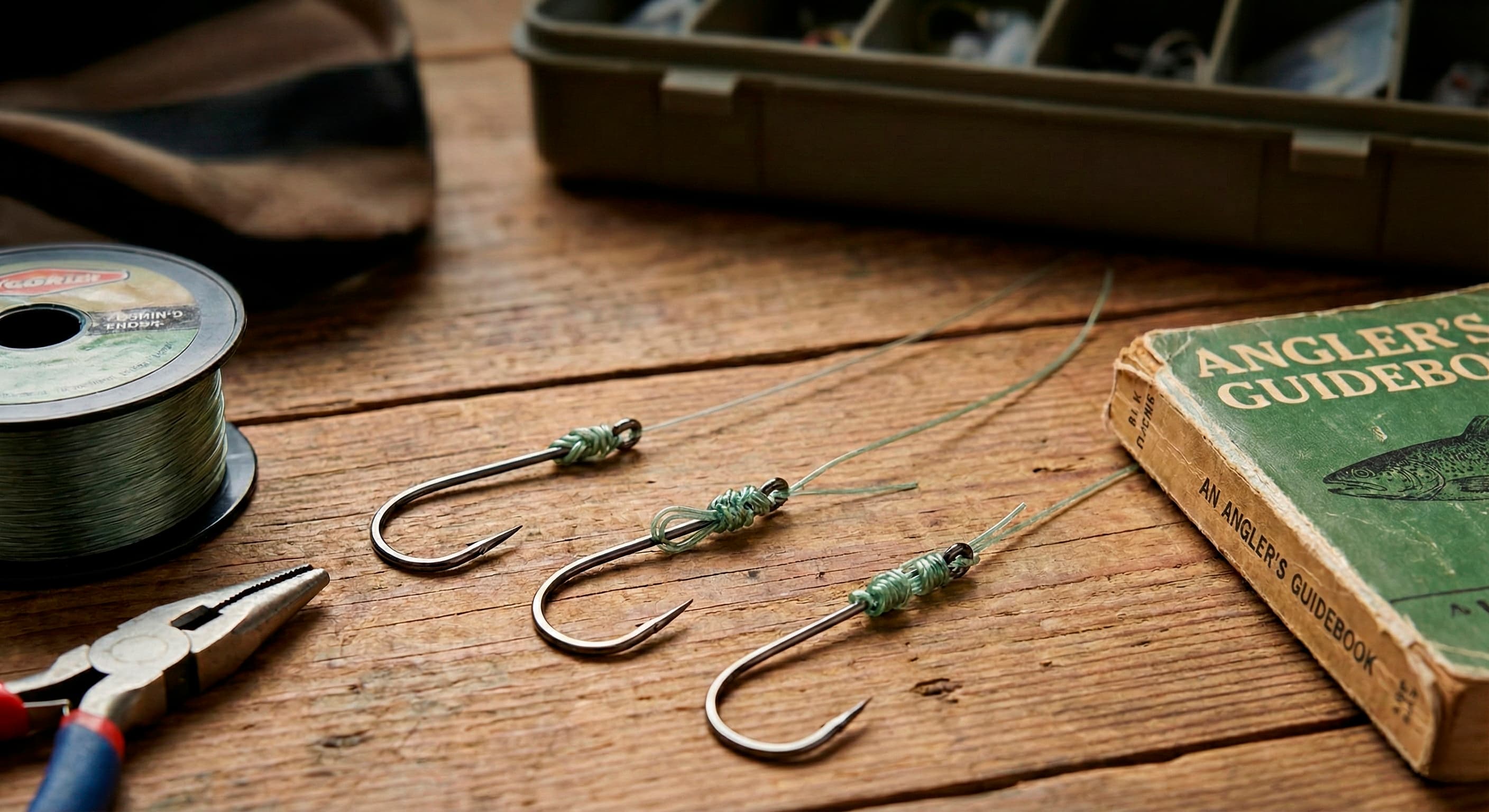 Рыболовные узлы для крючка