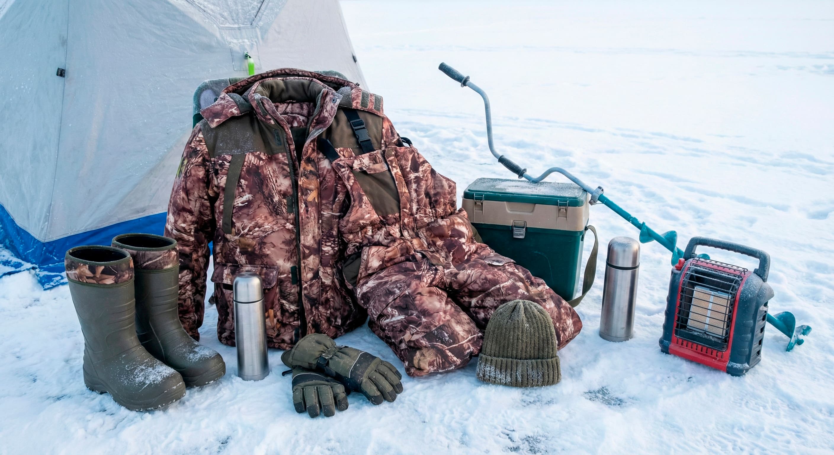 Зимняя экипировка для рыбалки